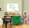 DRYTAC WallPops 24" White Peel & Stick Static Cling Dry Erase Message Board Decal